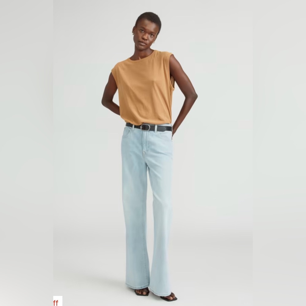 Everlane High Rise flare jeans medium wash size 31‎ NEW